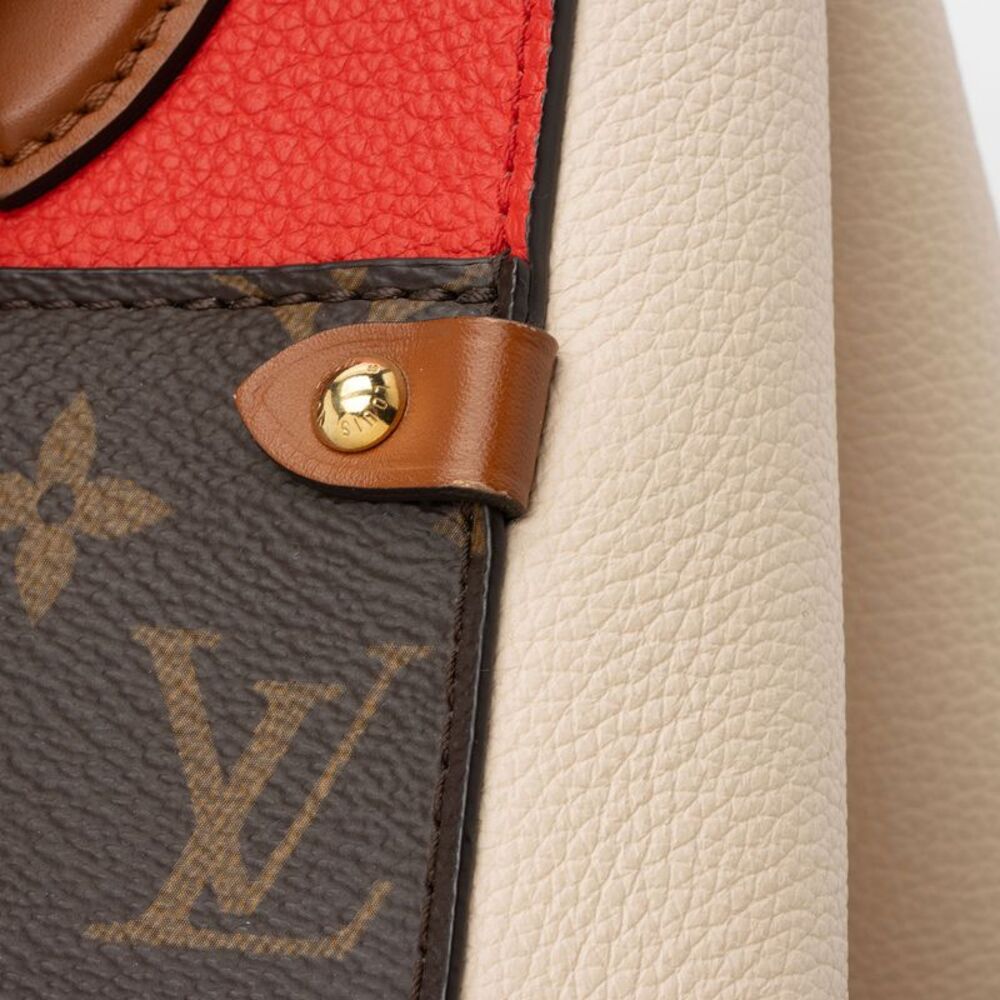 Louis Vuitton Calfskin Monogram Canvas Fold Tote PM - Picture 12 of 13